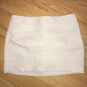 Express faux leather skirt